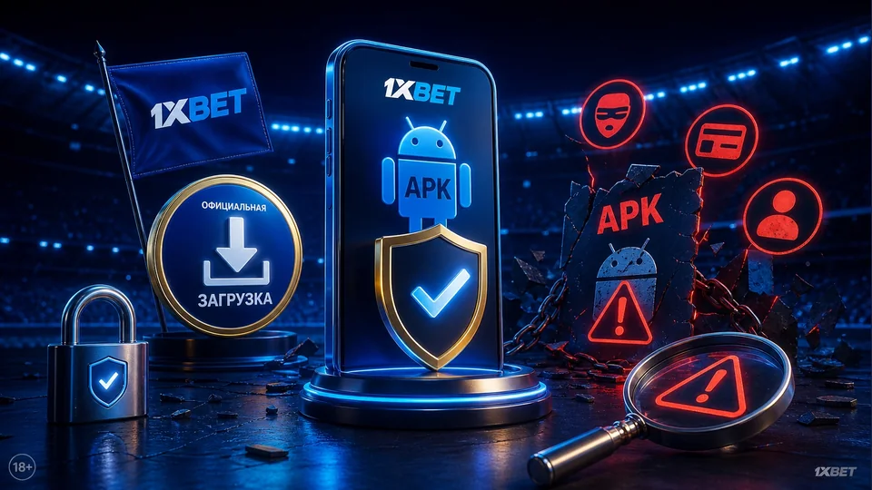 Откуда скачать 1xBet и почему приложения нет в Google Play: тематическая иллюстрация