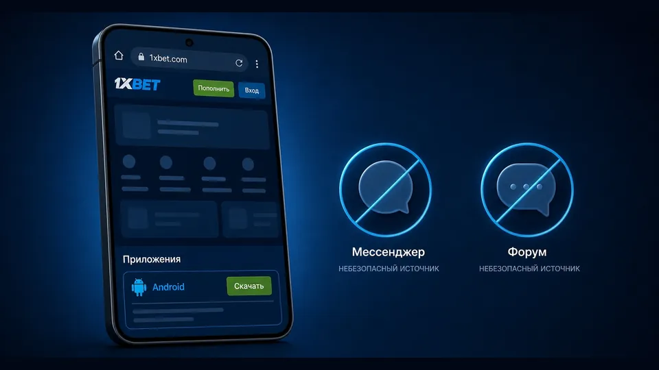 Где скачать официальный APK 1xBet для Android