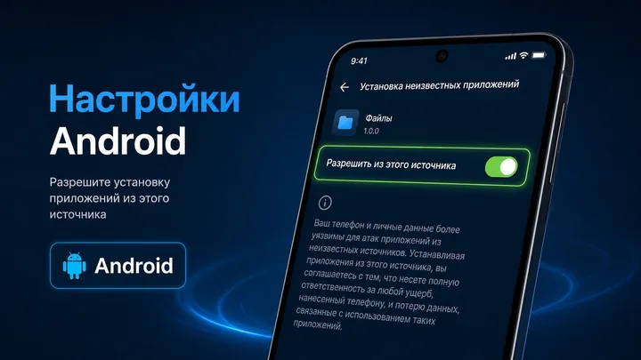 Разрешение установки из неизвестных источников на Android