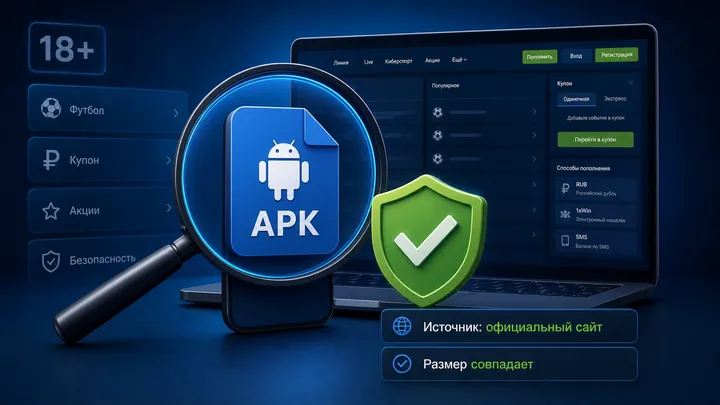 Проверка APK-файла 1xBet перед установкой
