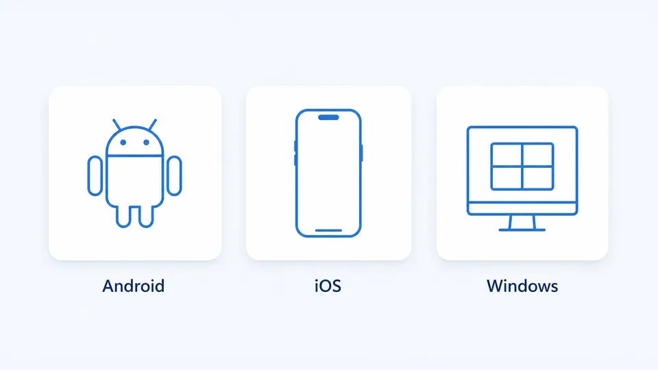 Версии приложения 1xBet: Android, iOS и Windows
