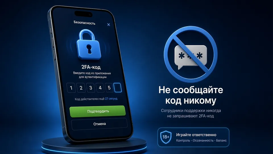 Безопасность аккаунта 1xBet